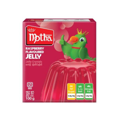 MOTHA Jelly Raspberry Flavour (100g)