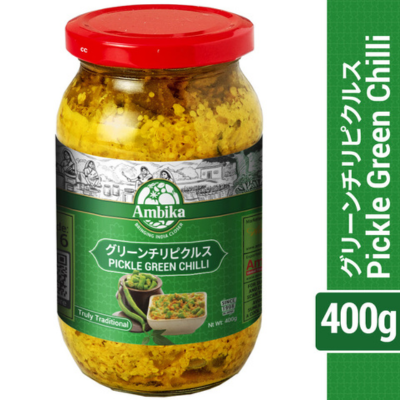 Ambika Green Chilli Pickle (400g)